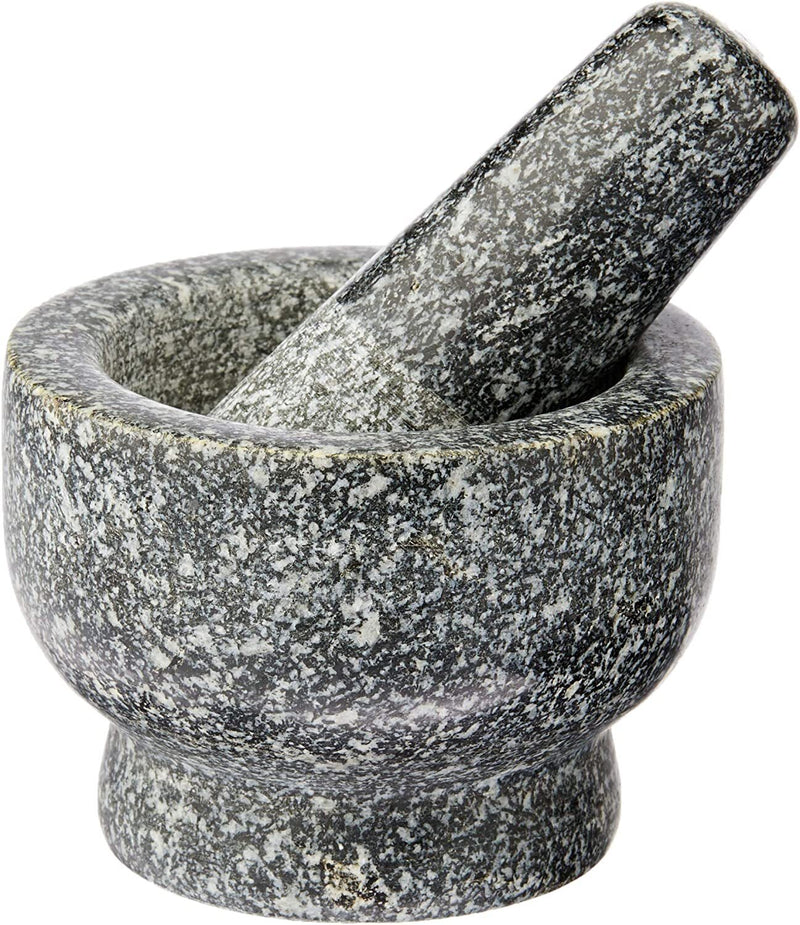 Load image into Gallery viewer, Davis &amp; Waddell Traditional Granite Mini Mortar &amp; Pestle Grey 9x9x6.5cm-2
