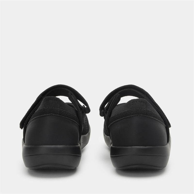 Load image into Gallery viewer, Alegria Womens Shoes Dynamo Mary Jane Slip Ons in All Black-4
