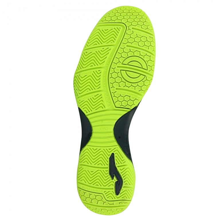 Load image into Gallery viewer, Joma Dribling 821 Indoor Futsal Shoes Football Boots in Green Fluro-3
