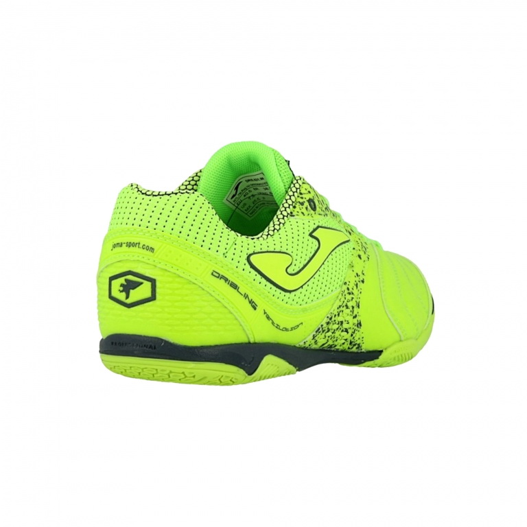 Load image into Gallery viewer, Joma Dribling 821 Indoor Futsal Shoes Football Boots in Green Fluro-4
