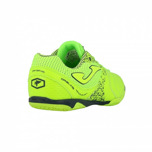 Joma Dribling 821 Indoor Futsal Shoes Football Boots in Green Fluro-4