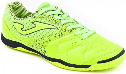 Joma Dribling 821 Indoor Futsal Shoes Football Boots in Green Fluro-1