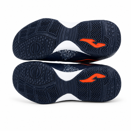 Joma Dribling 823 Indoor Futsal Shoes Football Soccer Boots in Navy-4