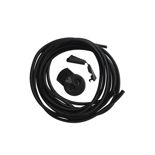 Vivobarefoot Toggle Laces Kids – Plain Black