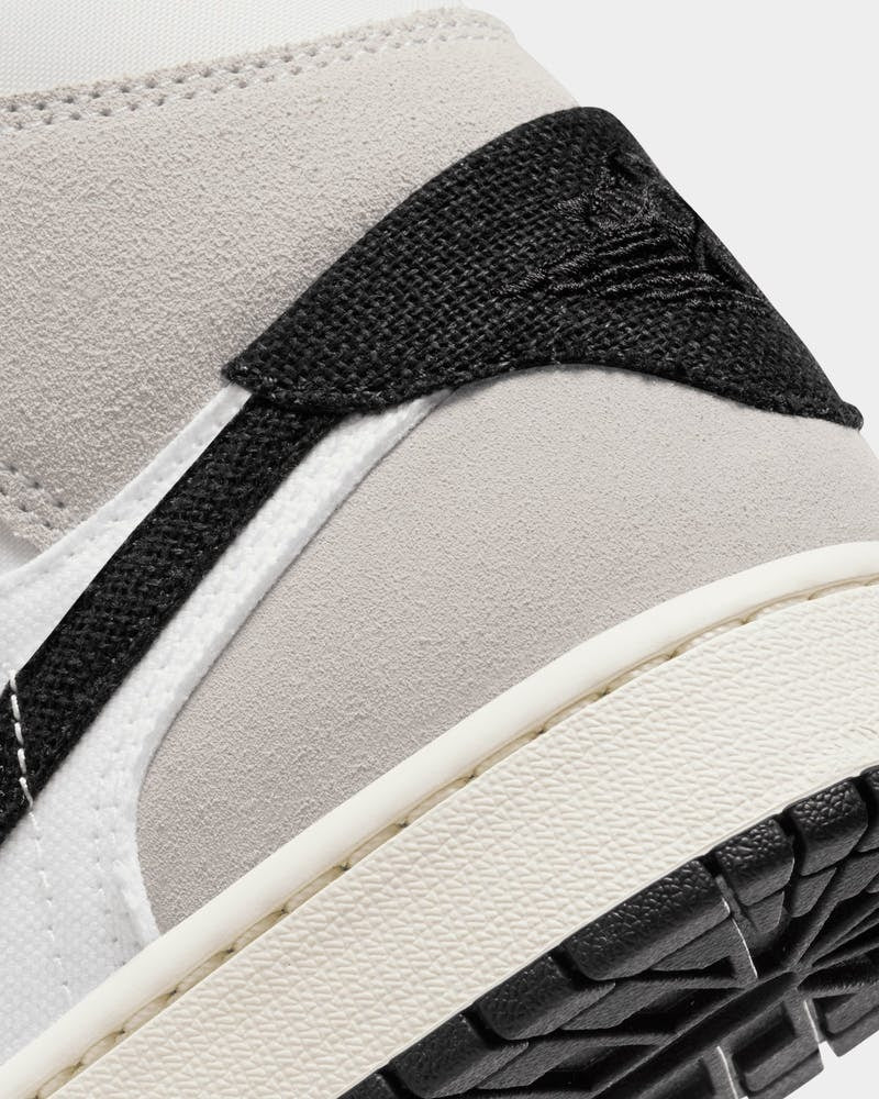 Load image into Gallery viewer, Nike Air Jordan 1 Mid Top SE Craft Shoes Sneakers - Cement Grey/Black - US 7-2
