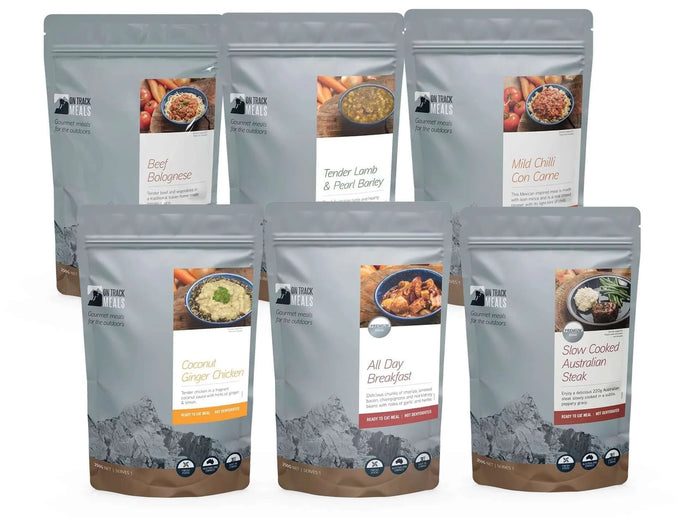 On Track MRE Deluxe Meat Lovers Pack | Adventureco