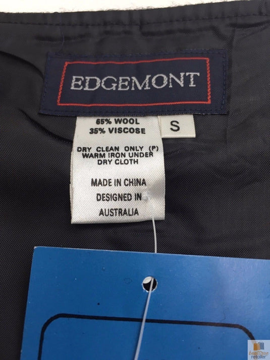 Edgemont Wool Viscose Vest Plain Woolen Winter Warm Jacket-3