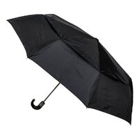 Load image into Gallery viewer, 6x Brellerz Wind Resistant Golf Sized Auto Open Umbrella in Black-0
