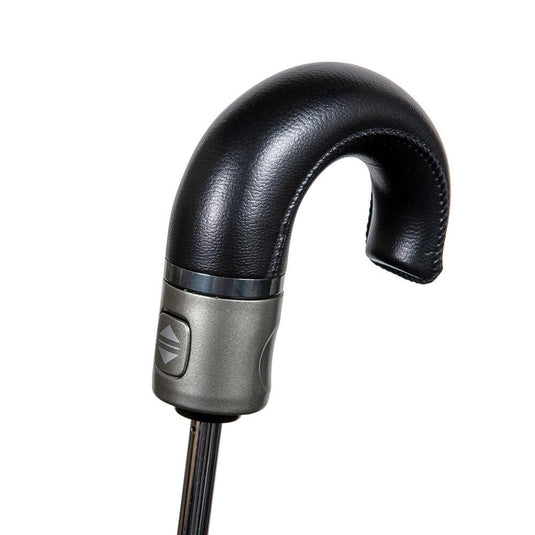 Brellerz Wind Resistant Golf Sized Auto Open Umbrella Ultimate Folding Compact in Black-3