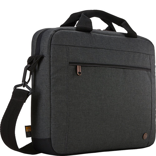 Case Logic Slim Era Attache 11.6" Laptop Computer Travel Bag in Black-0