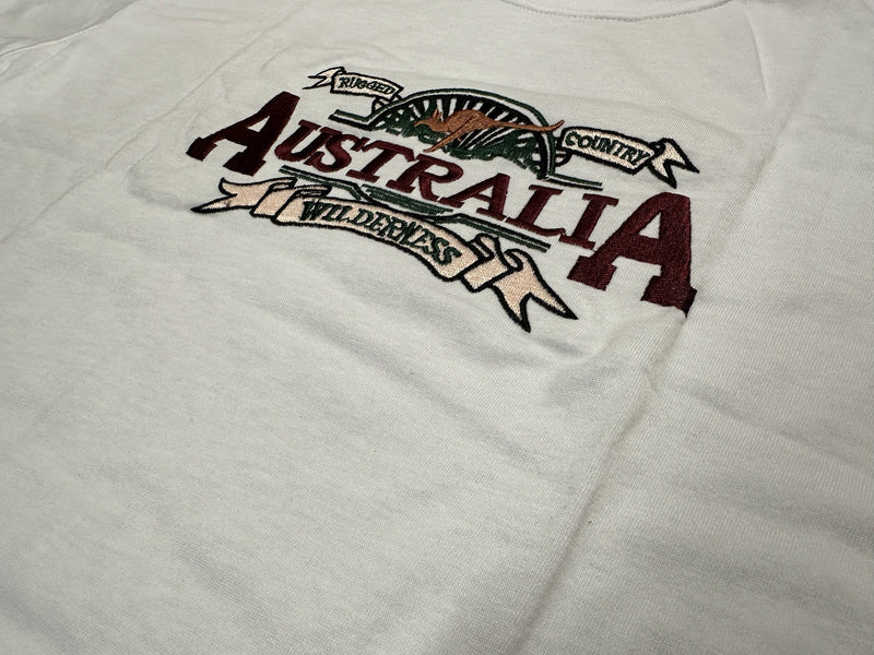 Load image into Gallery viewer, Mens Australia Wilderness T Shirt Souvenir Tee Top 100% Cotton - White-3
