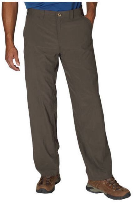 ExOfficio Mens Nomad Pants Trousers Wrinkle Water Resistant 1021-5098-5