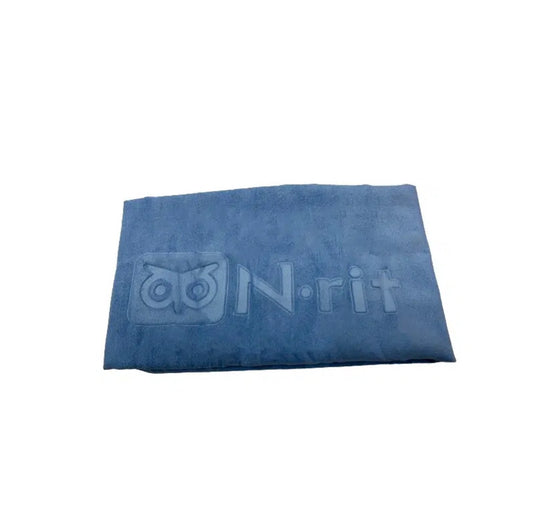 N-rit Super Dry Towel XL – Blue Ultrafine Microfiber Quick-Dry Travel Towel