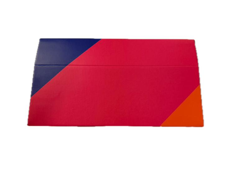 Load image into Gallery viewer, 220x Flat-Pack Cardboard Packing Boxes Carton w/ Geometric Print (278x100X55mm)-3
