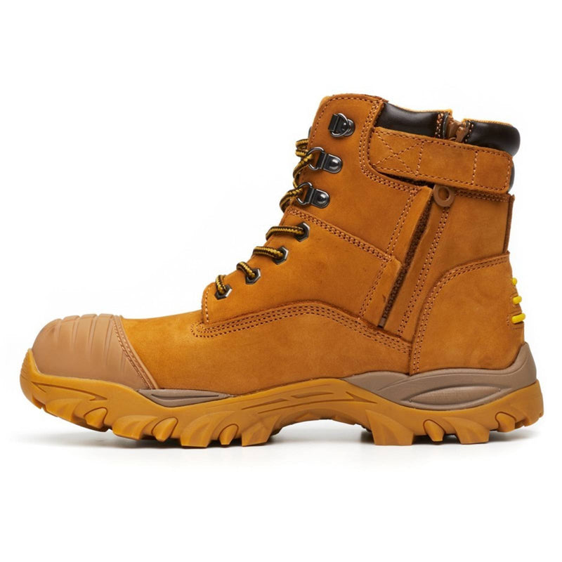 Load image into Gallery viewer, DIADORA Utility Craze w Zip Work Boots Composite Cap Workwear Shoes - Wheat-4
