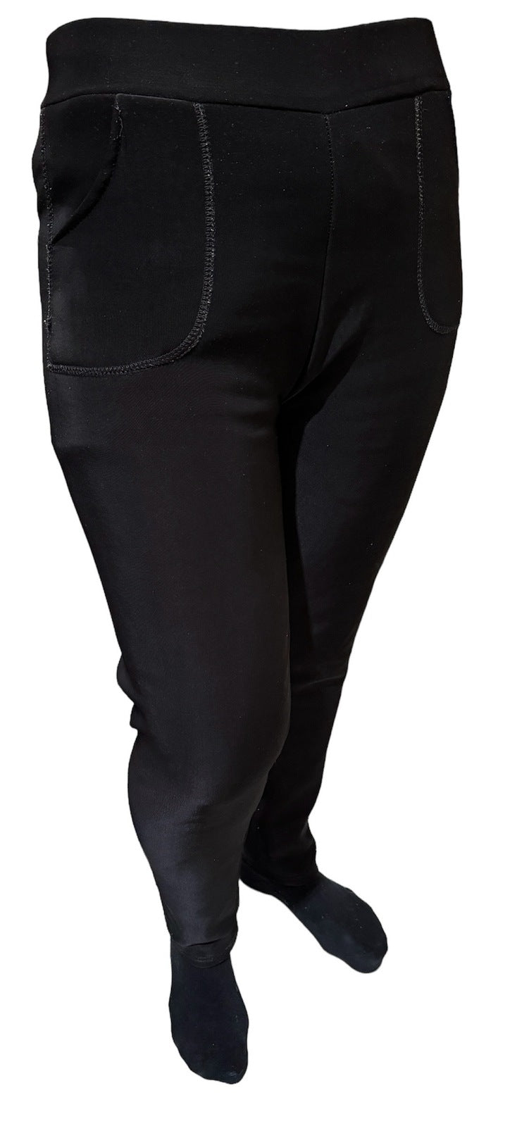 Load image into Gallery viewer, Ladies Fur Lined Thermal Leggings Womens Warm Winter Pants Stretch Skinny Leg-0
