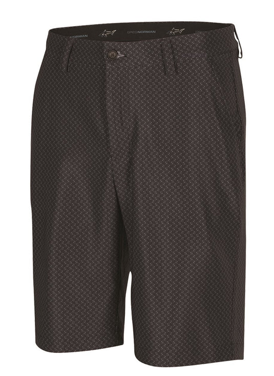 Greg Norman ML75 Microlux Hybrid Flag Shorts Golf Golfing - Black-1