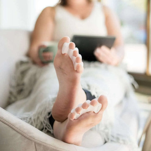 Load image into Gallery viewer, Gait Happens Toe Spacers – Medical-Grade Silicone Toe Spreaders

