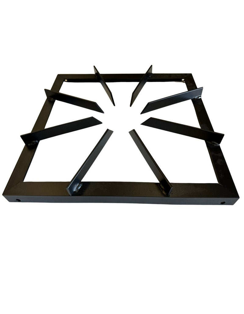 Load image into Gallery viewer, Heavy Duty Sturdy Metal Gas Burner Stand BBQ Barbecue in Black 38x38x10cm-4
