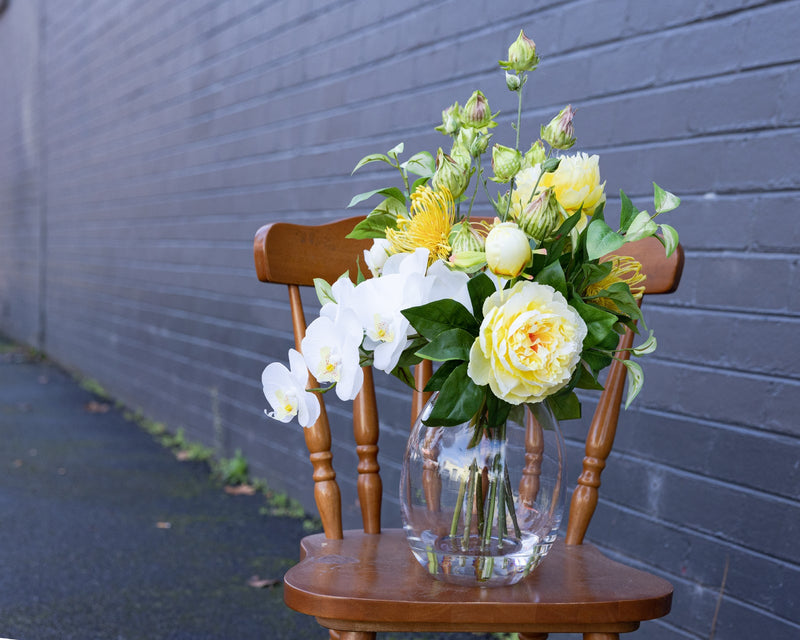 Load image into Gallery viewer, 46cm Orchid &amp; Peony Mixed Arrangement Artificial Flower Plant Decor-2
