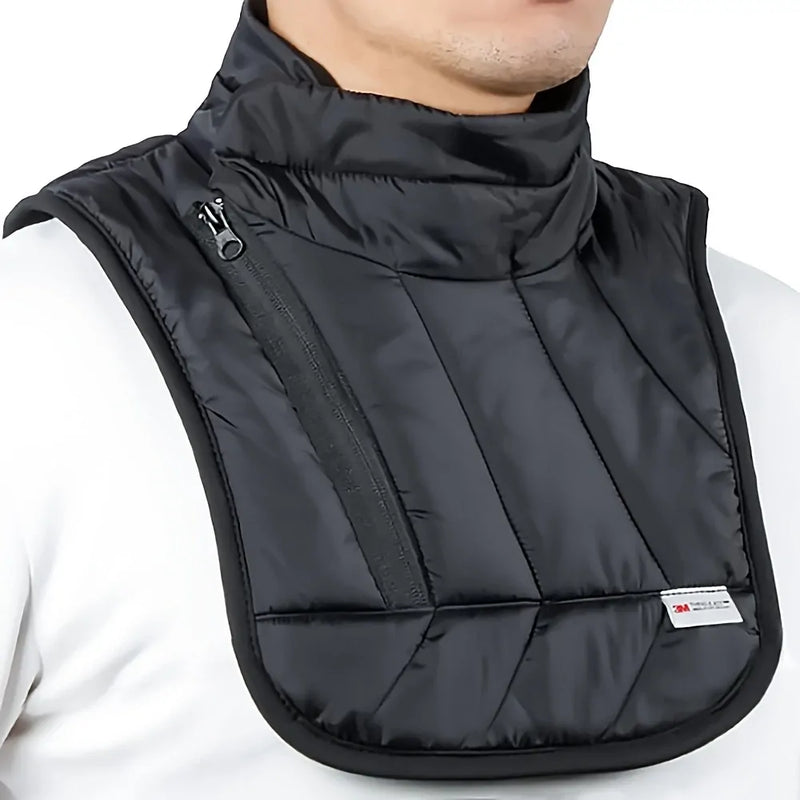 Load image into Gallery viewer, 3M Thinsulate Windproof Thermal Neck Warmer Bib Scarf Winter Motorcycle in Black-1
