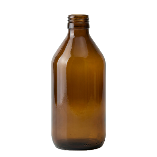 600ml Brown Glass Bottle Plinking Shooting Target Practice without Lid/Cap-0
