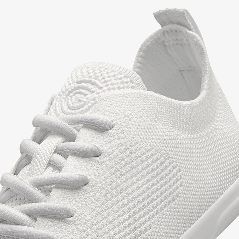 Load image into Gallery viewer, Groundies Active Knit Women's Barefoot Shoes – White
