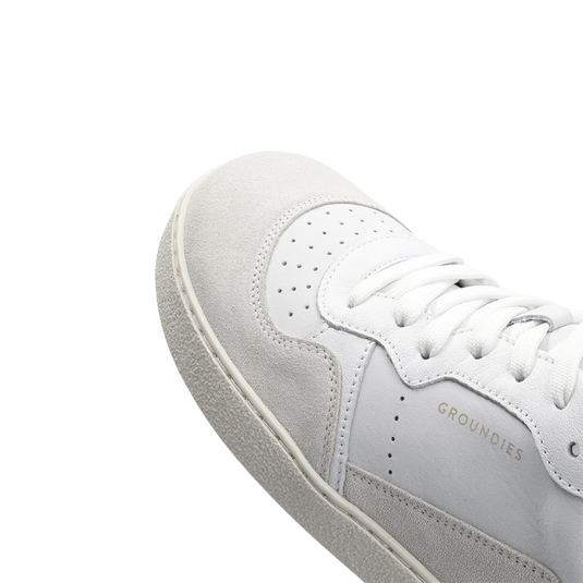 Groundies Nova GS1 Men's Barefoot Sneakers – White