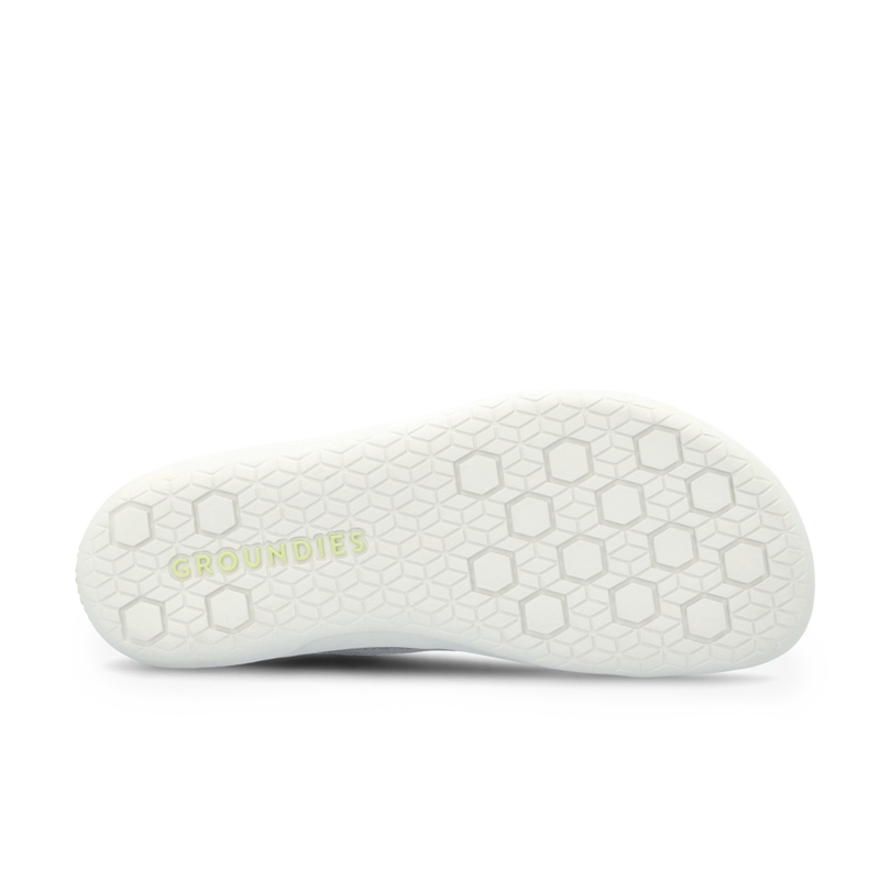 Load image into Gallery viewer, Groundies Active Knit Men's Barefoot Shoes – Stone/Lime
