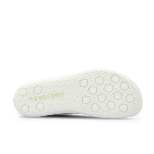 Groundies Active Knit Men's Barefoot Shoes – Stone/Lime