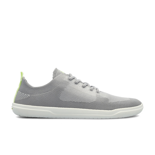 Groundies Active Knit Men's Barefoot Shoes – Stone/Lime