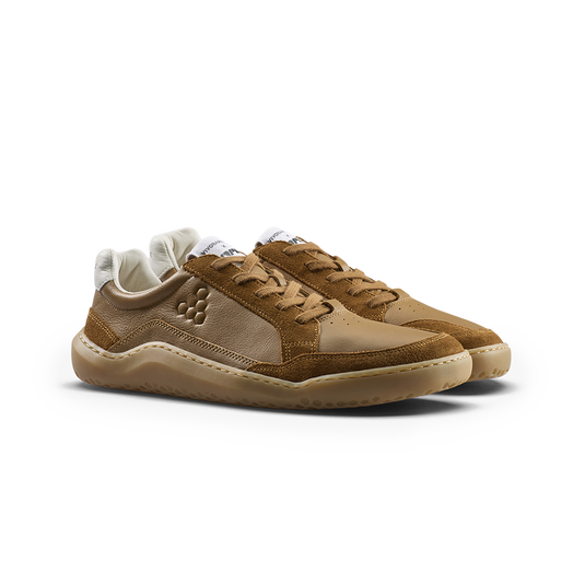 Vivobarefoot Gobi II Sneaker Premium Leather Womens Tan-3