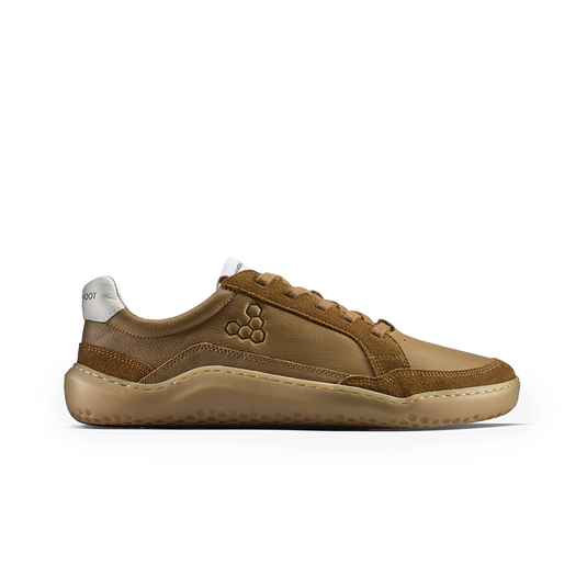 Vivobarefoot Gobi II Sneaker Premium Leather Womens Tan-0
