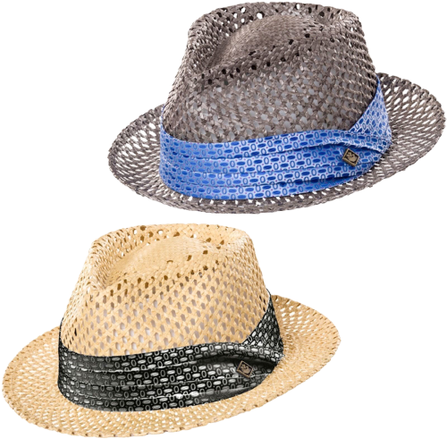 Goorin Brothers Straw Hat Light Sturdy Vented Trilby Sun Summer Fedora-0