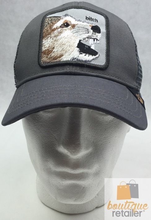 GOORIN BROTHERS Baseball Cap Trucker Snapback Hat Adjustable Animal Series - Lassy Bitch 101-2155-2