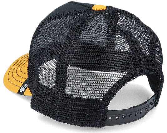 Goorin Brothers Trucker Kids Snapback Hat Adjustable Animal Series - Little Monkey (Black)-2