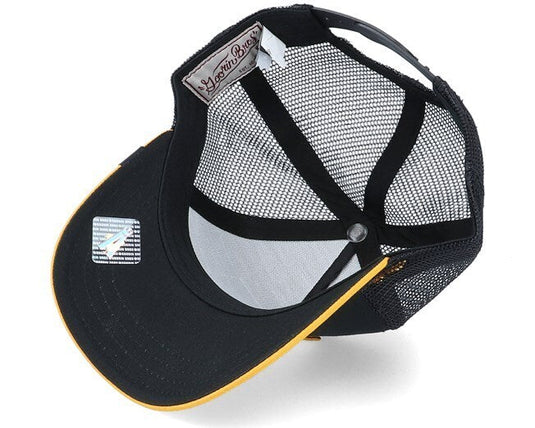 Goorin Brothers Trucker Kids Snapback Hat Adjustable Animal Series - Little Monkey (Black)-4