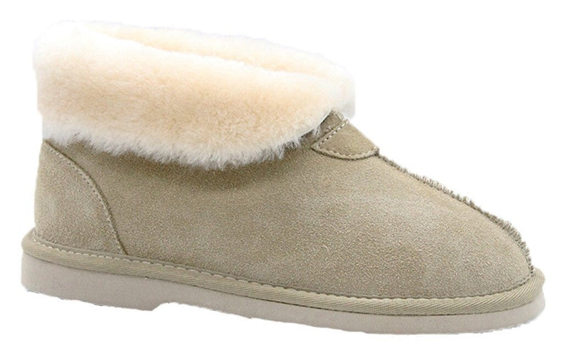 Load image into Gallery viewer, GROSBY Womens Princess UGG Boots Genuine Sheepskin Suede Leather Slippers-6
