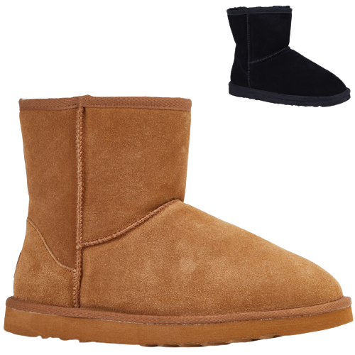 Load image into Gallery viewer, GROSBY Jackaroo Mens UGG Boots Genuine Sheepskin Suede Leather Short Classic-0
