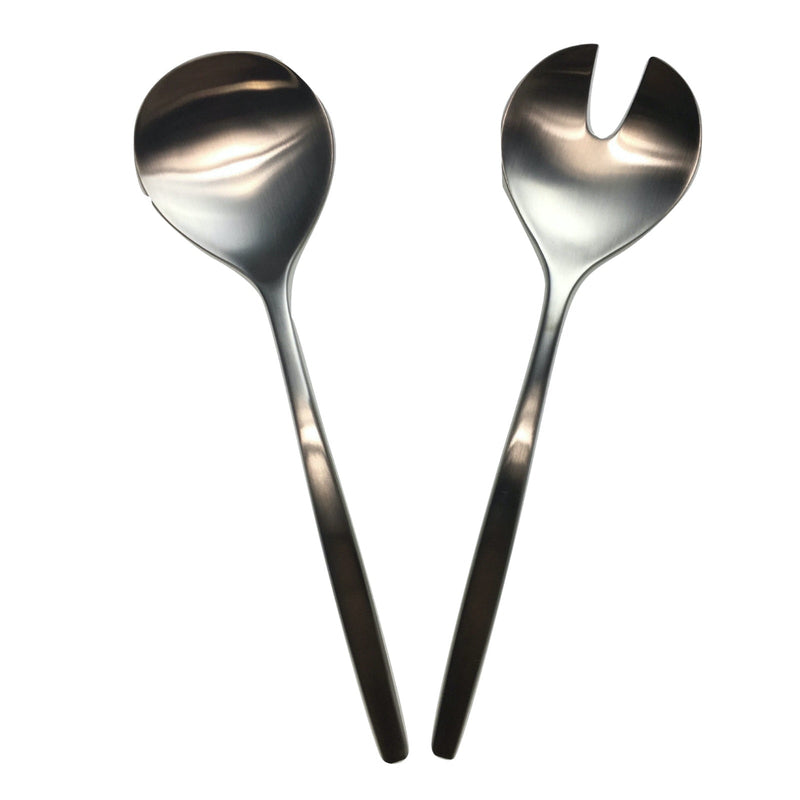 Load image into Gallery viewer, GROSVENOR Chill 2 Salad Servers 18/10 Stainless Steel Spoon Fork CHILL2SS-4
