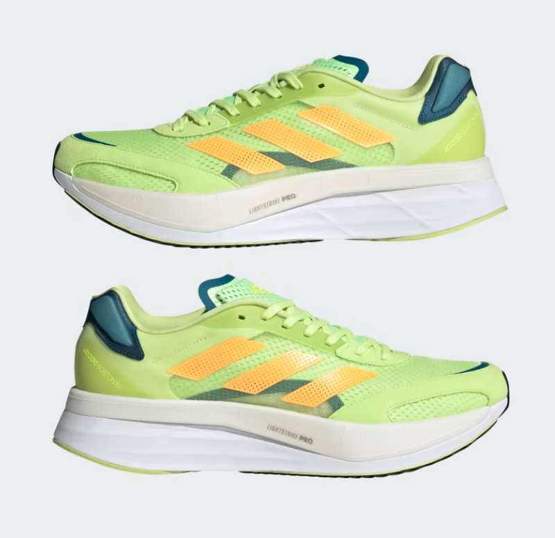 Load image into Gallery viewer, Adidas Mens Adizero Boston 10 Sneakers Runners Shoes Marathon Run - Green-0
