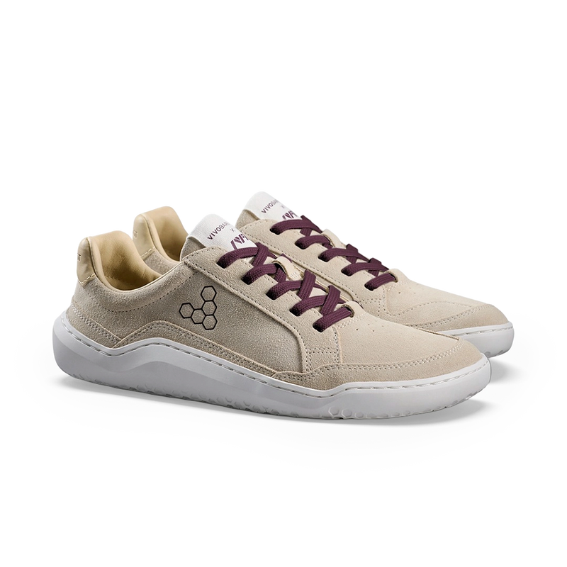 Load image into Gallery viewer, Vivobarefoot Gobi II Sneaker Leather Mens Sand/Fig-2
