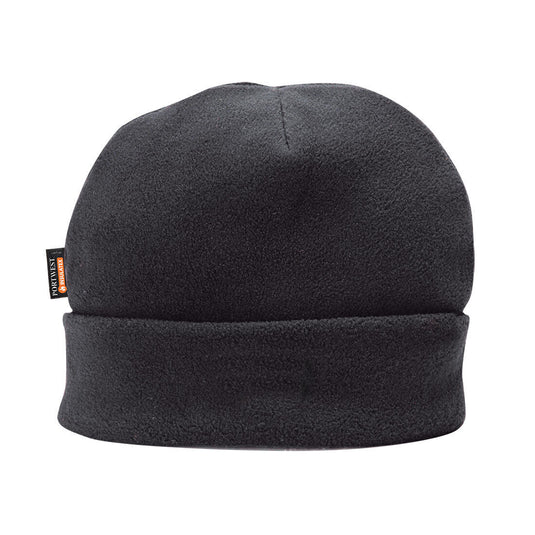 Portwest Insulatex Fleece Thermal Insulated Beanie Hat - Black-2