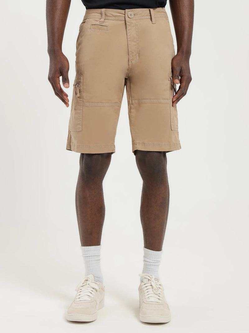 Load image into Gallery viewer, Henleys Mens Leon Cargo Shorts - Desert Sand-0
