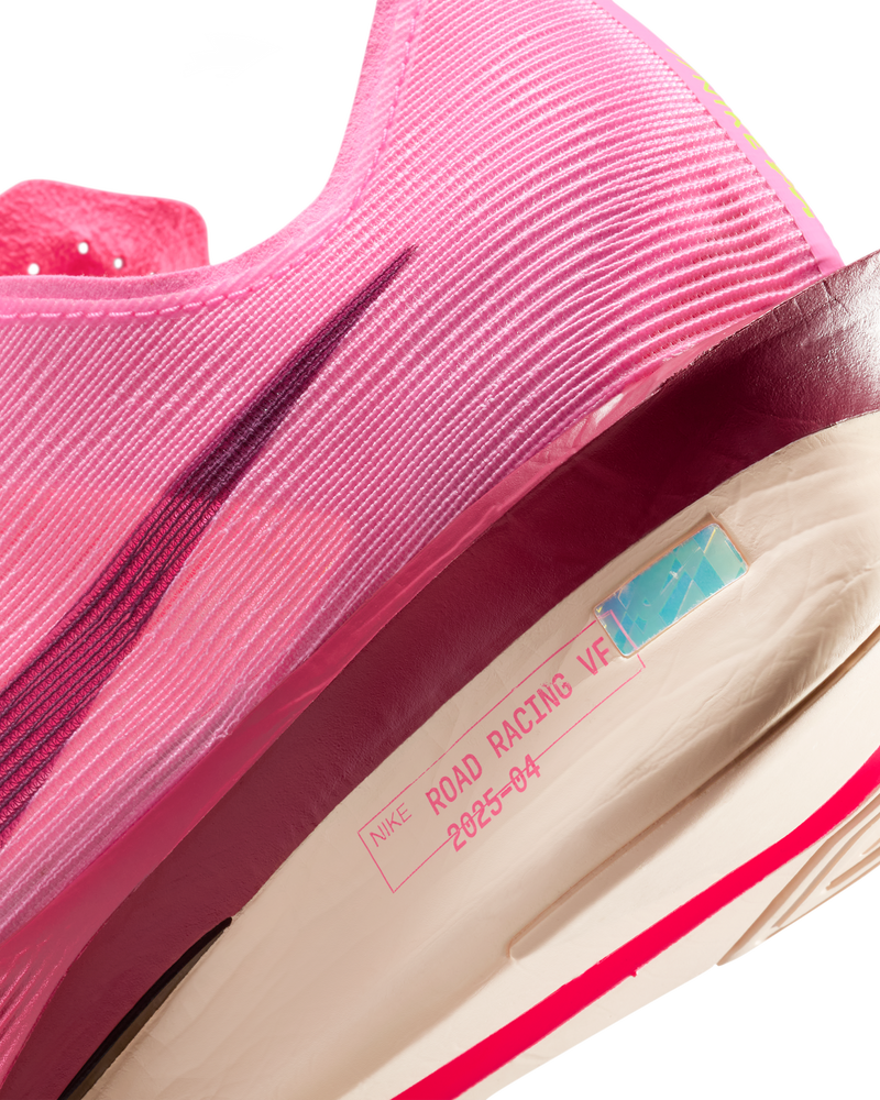 Load image into Gallery viewer, Nike Womens Vaporfly 4 Road Racing Shoes in Pink Spell/Hyper Pink/Volt Ice/Bordeaux-3
