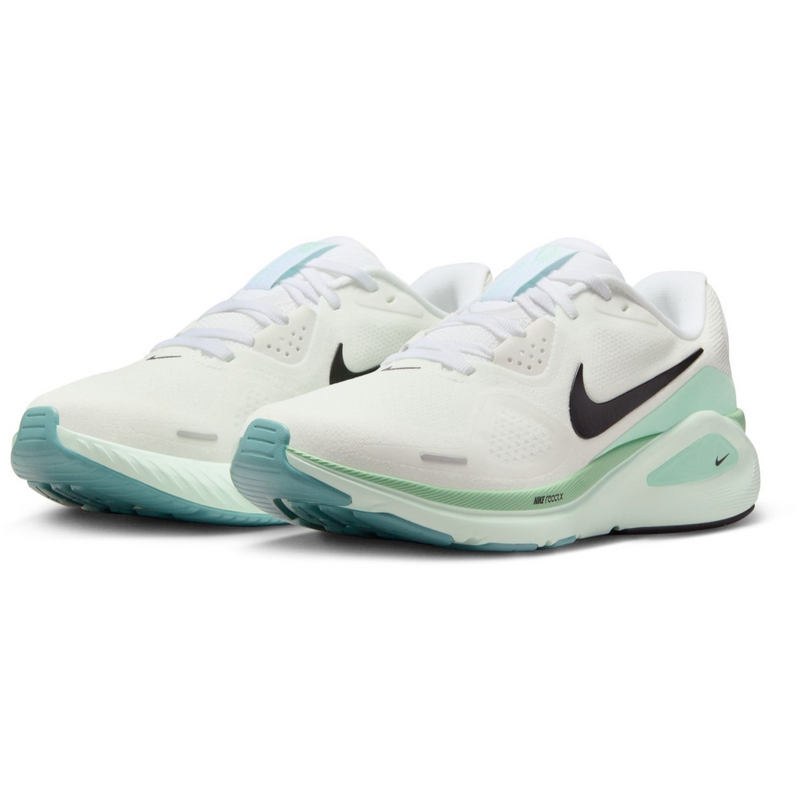 Load image into Gallery viewer, Nike Womens Structure 26 Sneakers Runners Shoes in White/Black/Barely Green/Mint Foam-3
