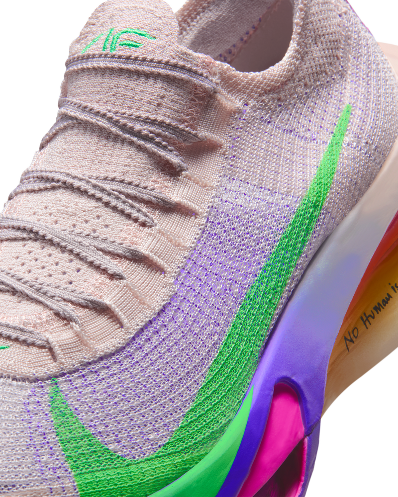Load image into Gallery viewer, Nike Mens Alphafly 3 EK (Eliud Kipchoge) Road Racing Shoes in Silt Red/Bright Ceramic/Fire Pink/Green Shock-4
