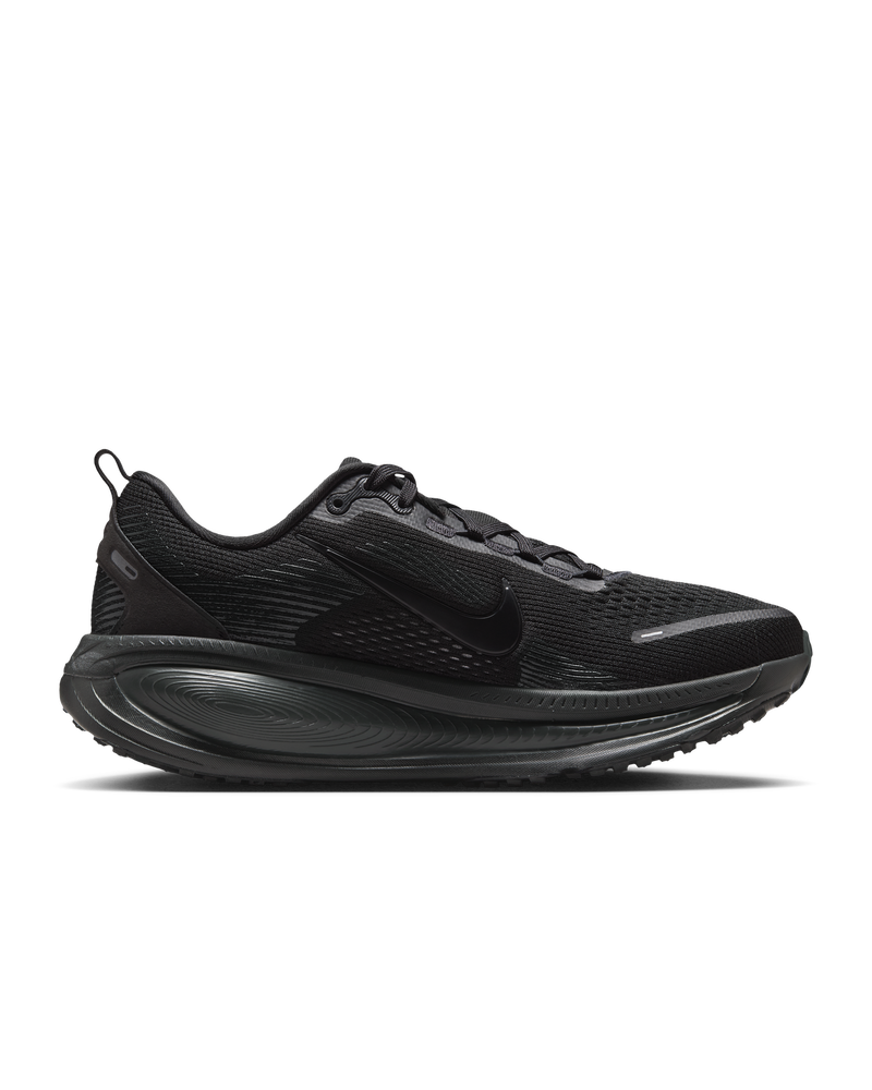 Load image into Gallery viewer, Nike Womens Vomero 18 Road Running Shoes in Black/Dark Smoke Grey/Light Smoke Grey/Black-1
