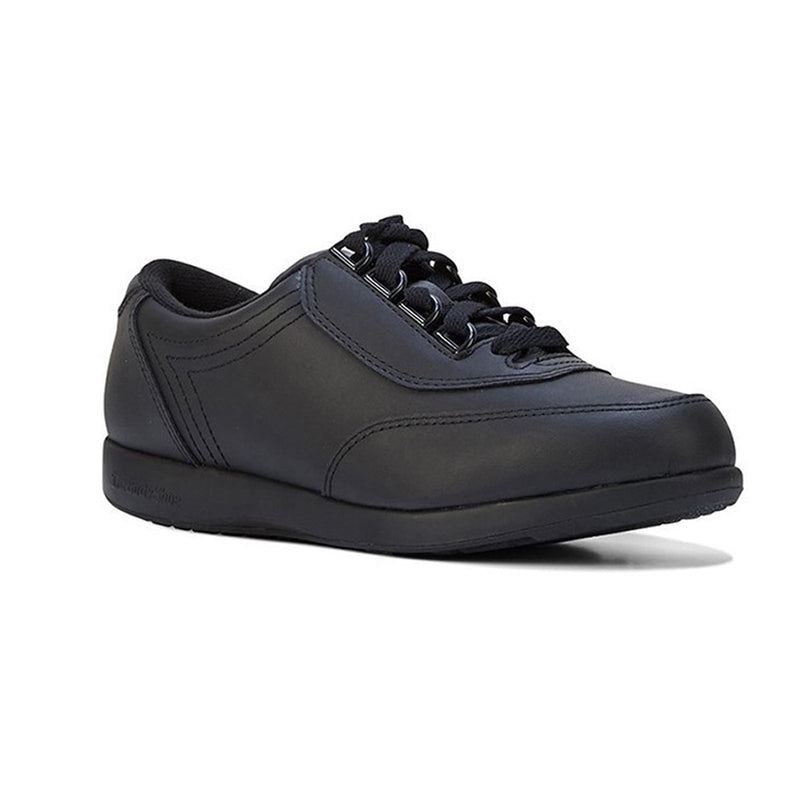 Load image into Gallery viewer, HUSH PUPPIES Classic Walker Womens Shoes Comfortable Leather - Black-0
