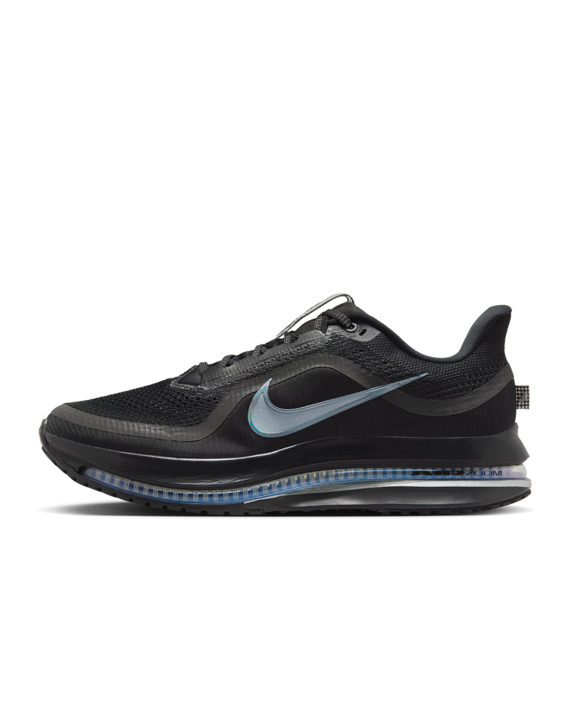 Load image into Gallery viewer, Nike Mens Pegasus Road Running Shoes Sneakers in Black/Metallic Silver/Black-0
